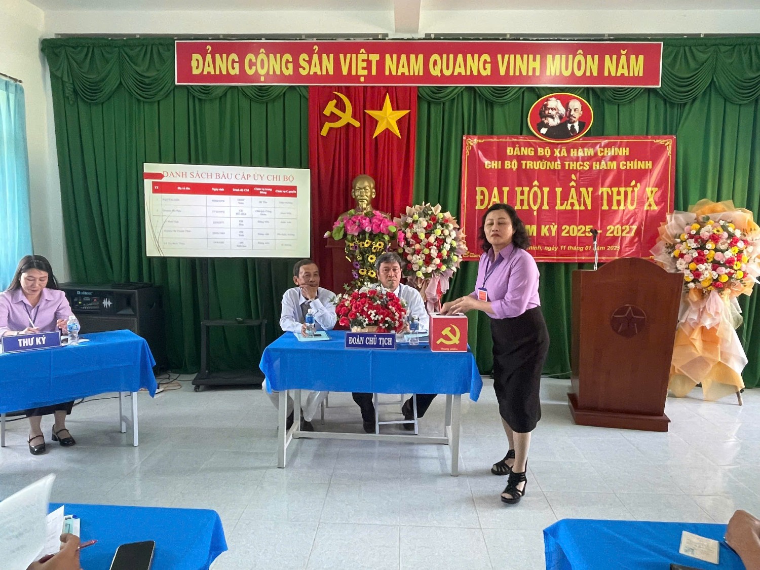 Đại hội Chi Bộ nhiệm kỳ 2025-2027