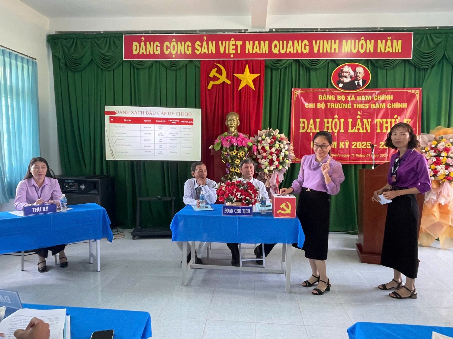 Đại hội Chi Bộ nhiệm kỳ 2025-2027