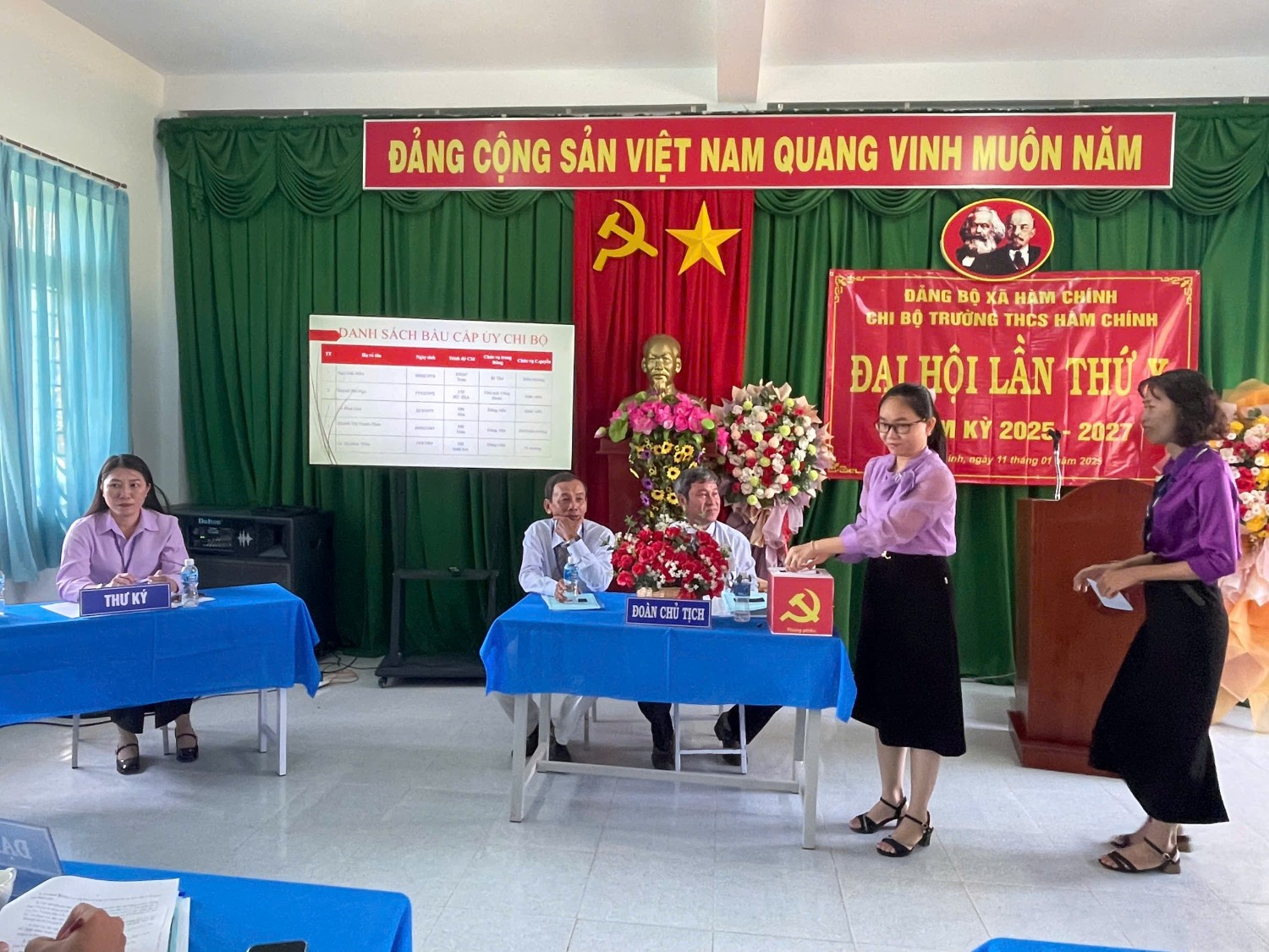 Đại hội Chi Bộ nhiệm kỳ 2025-2027