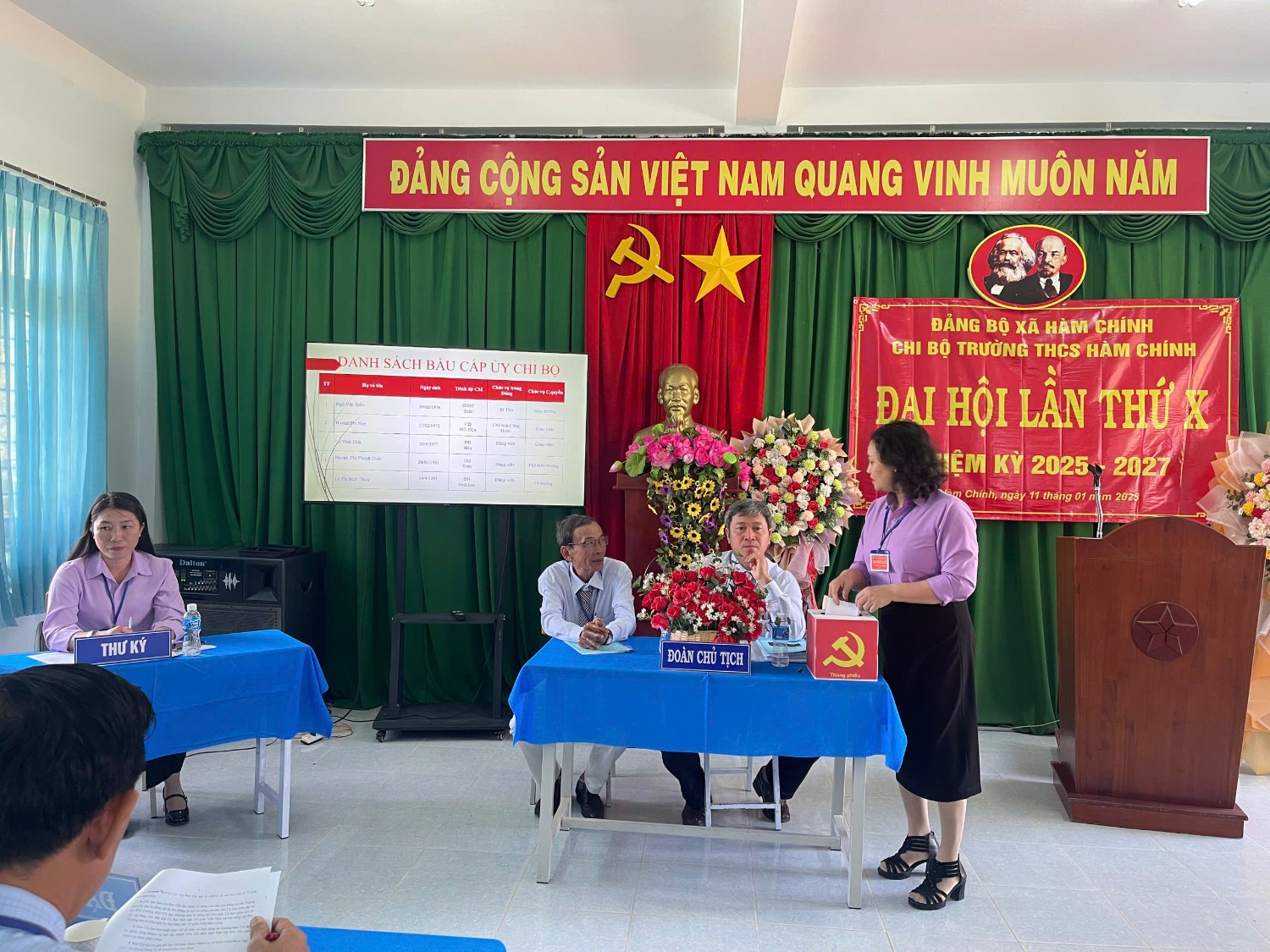 Đại hội Chi Bộ nhiệm kỳ 2025-2027
