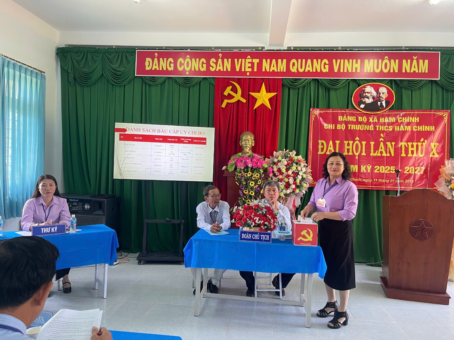 Đại hội Chi Bộ nhiệm kỳ 2025-2027