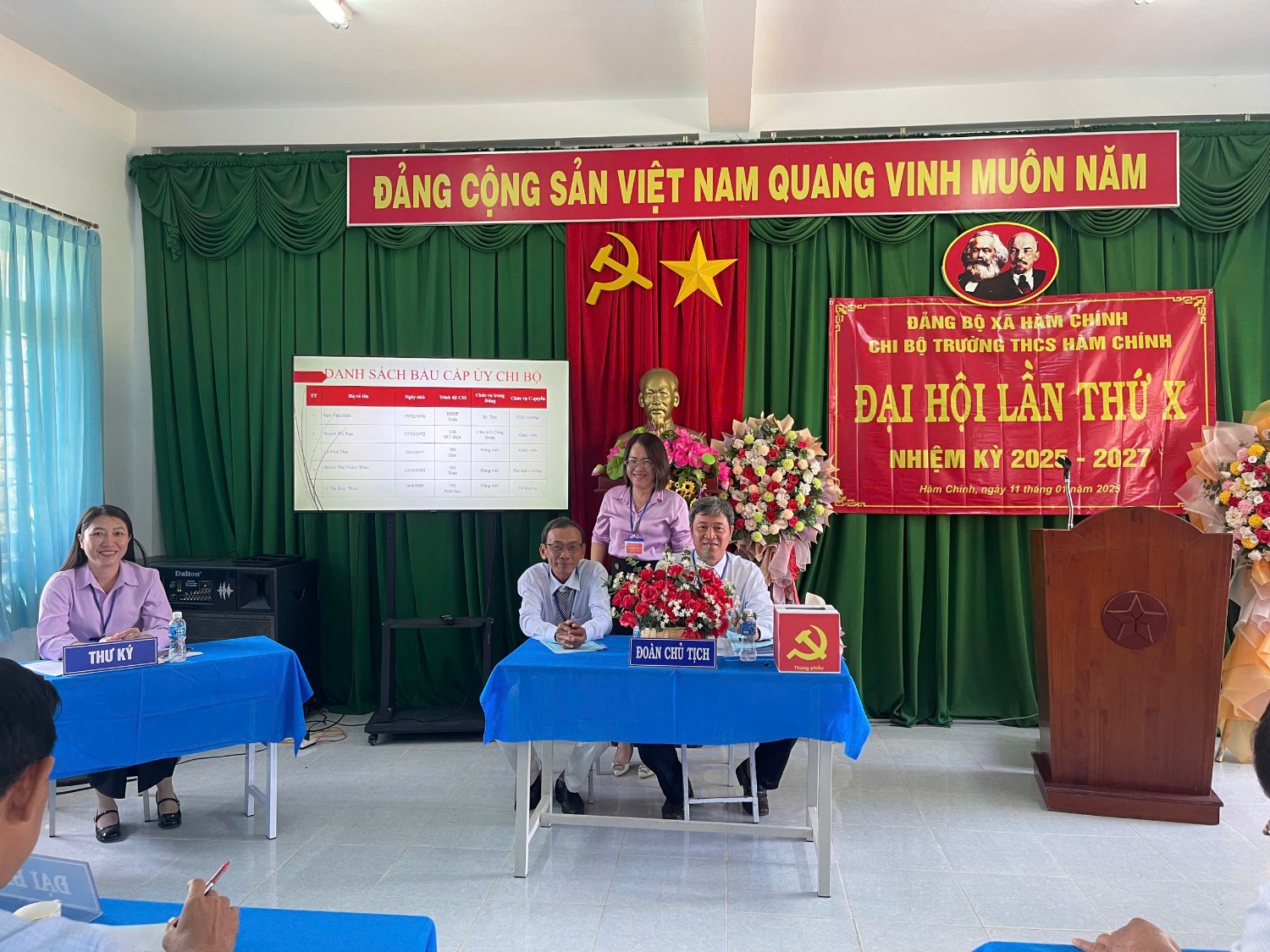 Đại hội Chi Bộ nhiệm kỳ 2025-2027