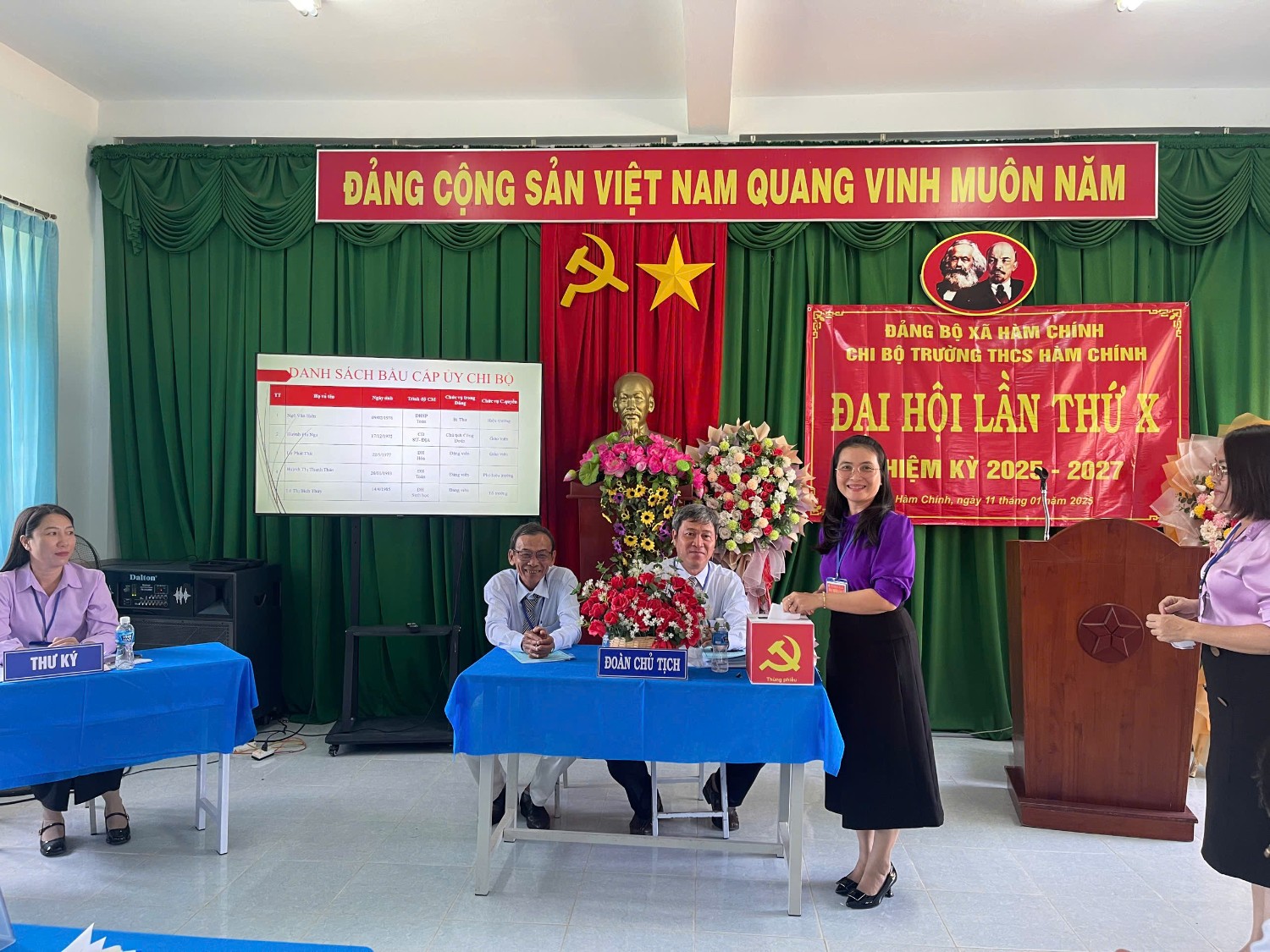 Đại hội Chi Bộ nhiệm kỳ 2025-2027