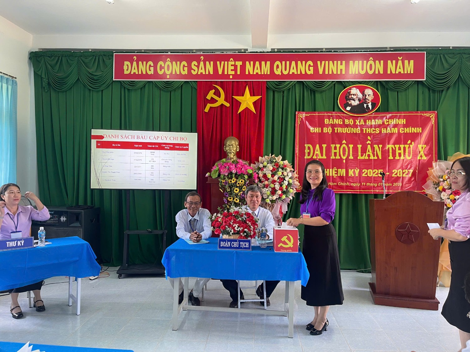 Đại hội Chi Bộ nhiệm kỳ 2025-2027