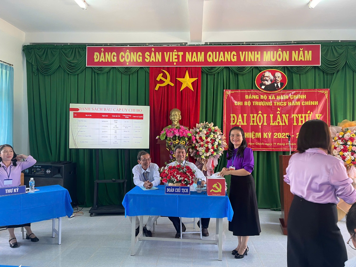 Đại hội Chi Bộ nhiệm kỳ 2025-2027
