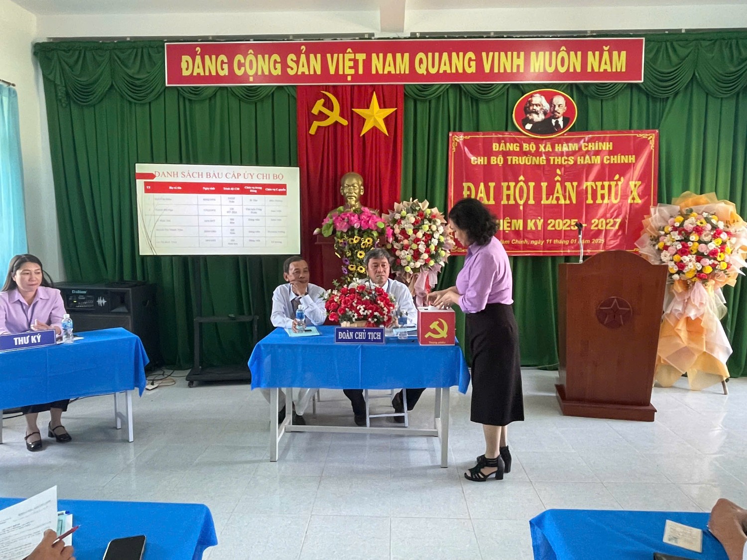 Đại hội Chi Bộ nhiệm kỳ 2025-2027