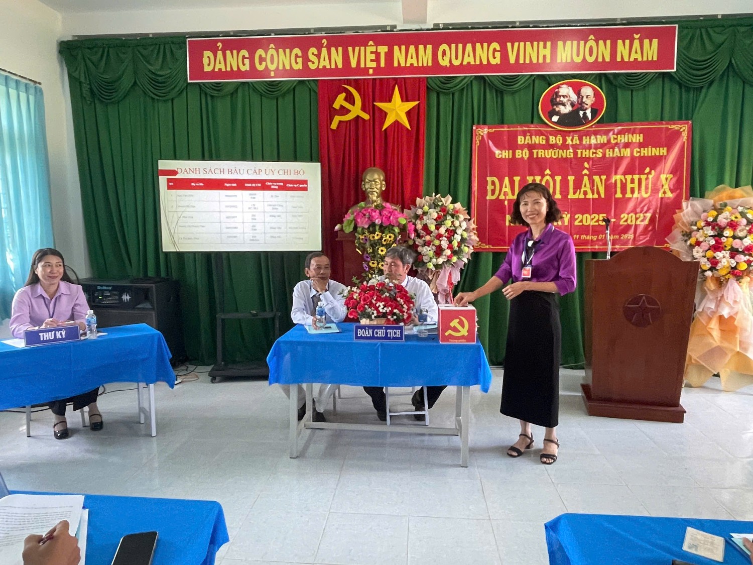 Đại hội Chi Bộ nhiệm kỳ 2025-2027