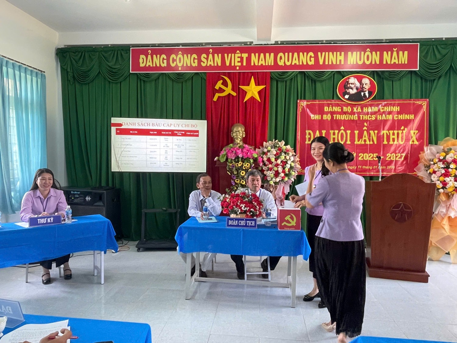 Đại hội Chi Bộ nhiệm kỳ 2025-2027