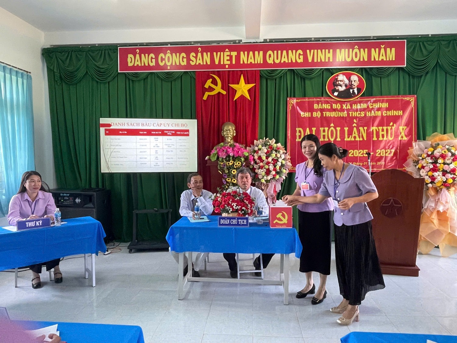 Đại hội Chi Bộ nhiệm kỳ 2025-2027