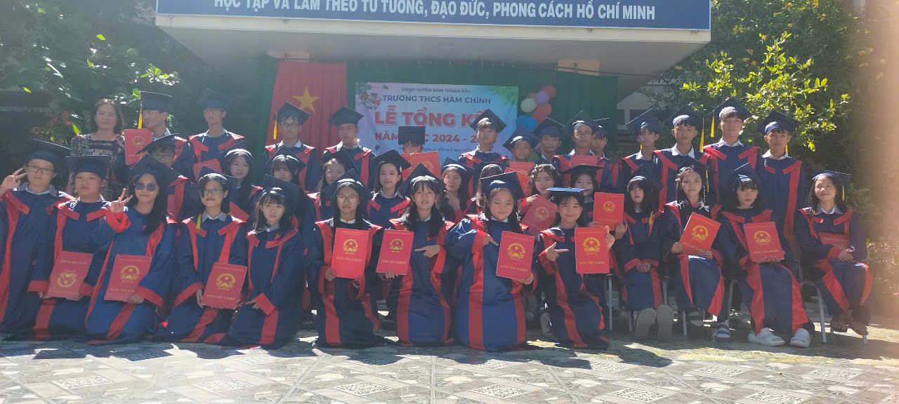 Học sinh lớp 9 tốt nghiệp ra trường_Năm học: 2024-2025