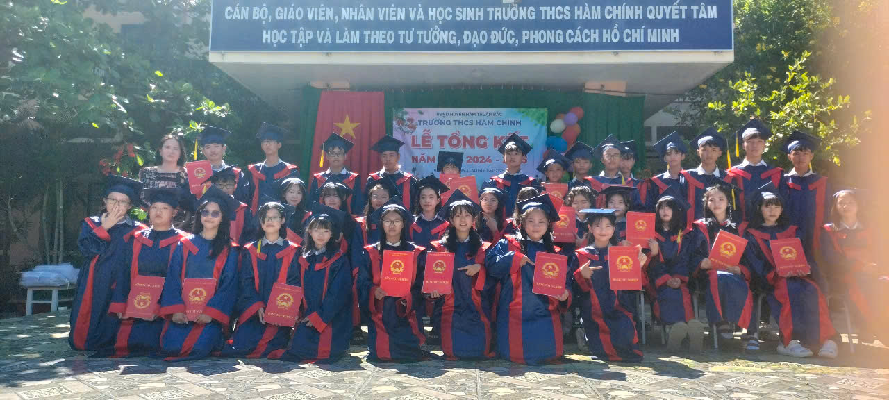 Học sinh lớp 9 tốt nghiệp ra trường_Năm học: 2024-2025