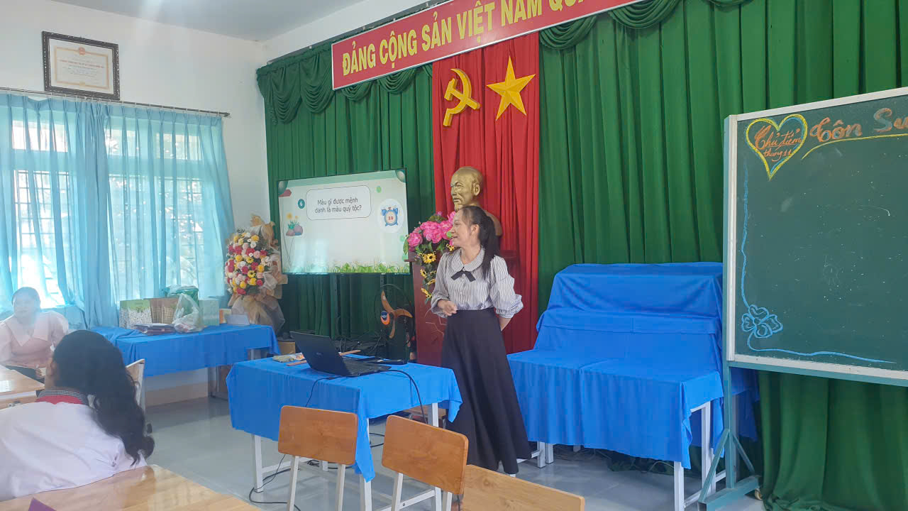 Tiết dạy Chuyên đề cấp trường_Tổ NT-GDTC