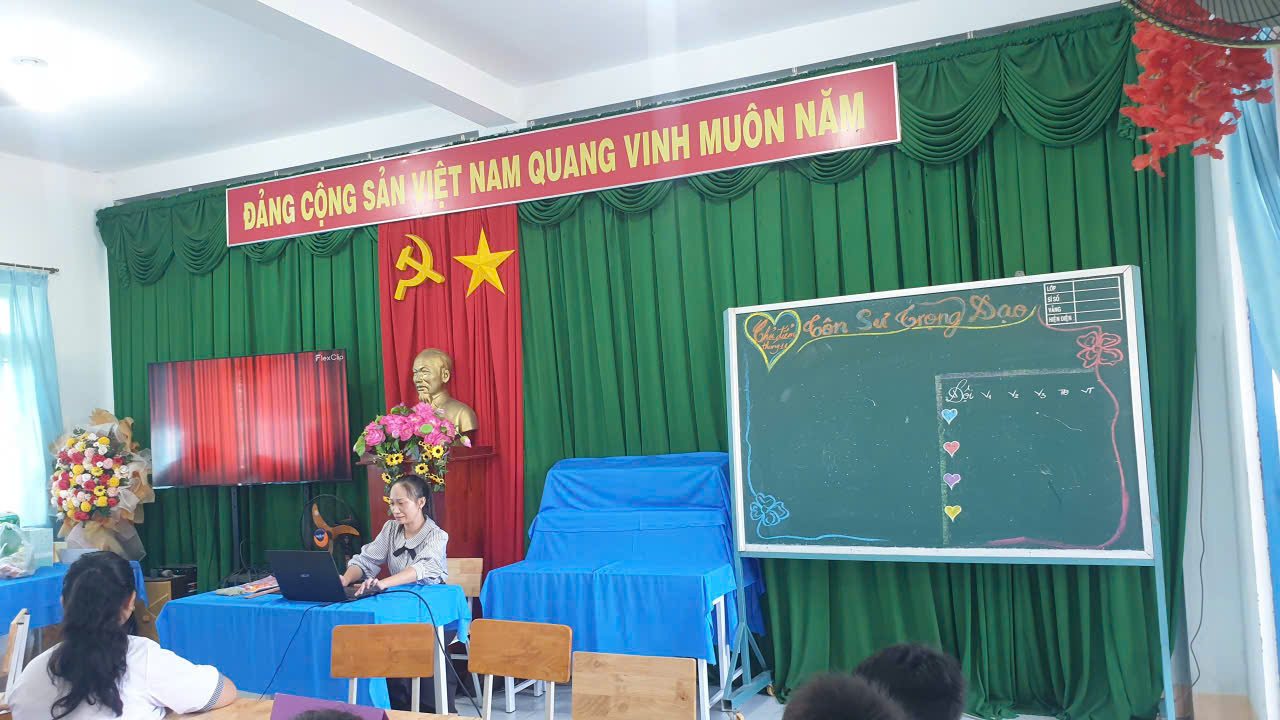 Tiết dạy Chuyên đề cấp trường_Tổ NT-GDTC