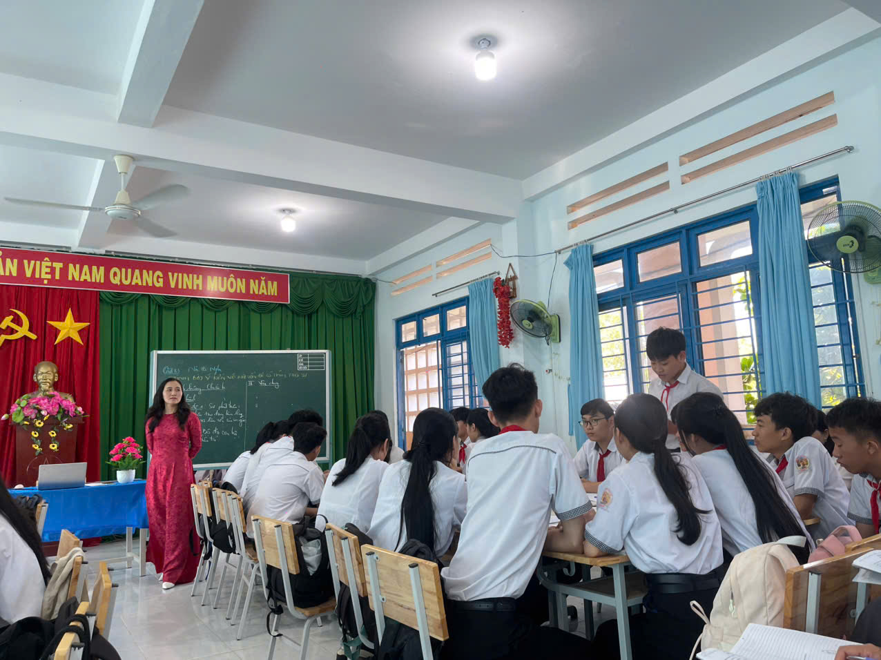 Tiết dạy chuyên đề cấp trường tổ Ngữ văn