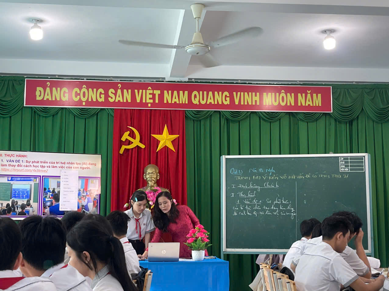 Tiết dạy chuyên đề cấp trường tổ Ngữ văn