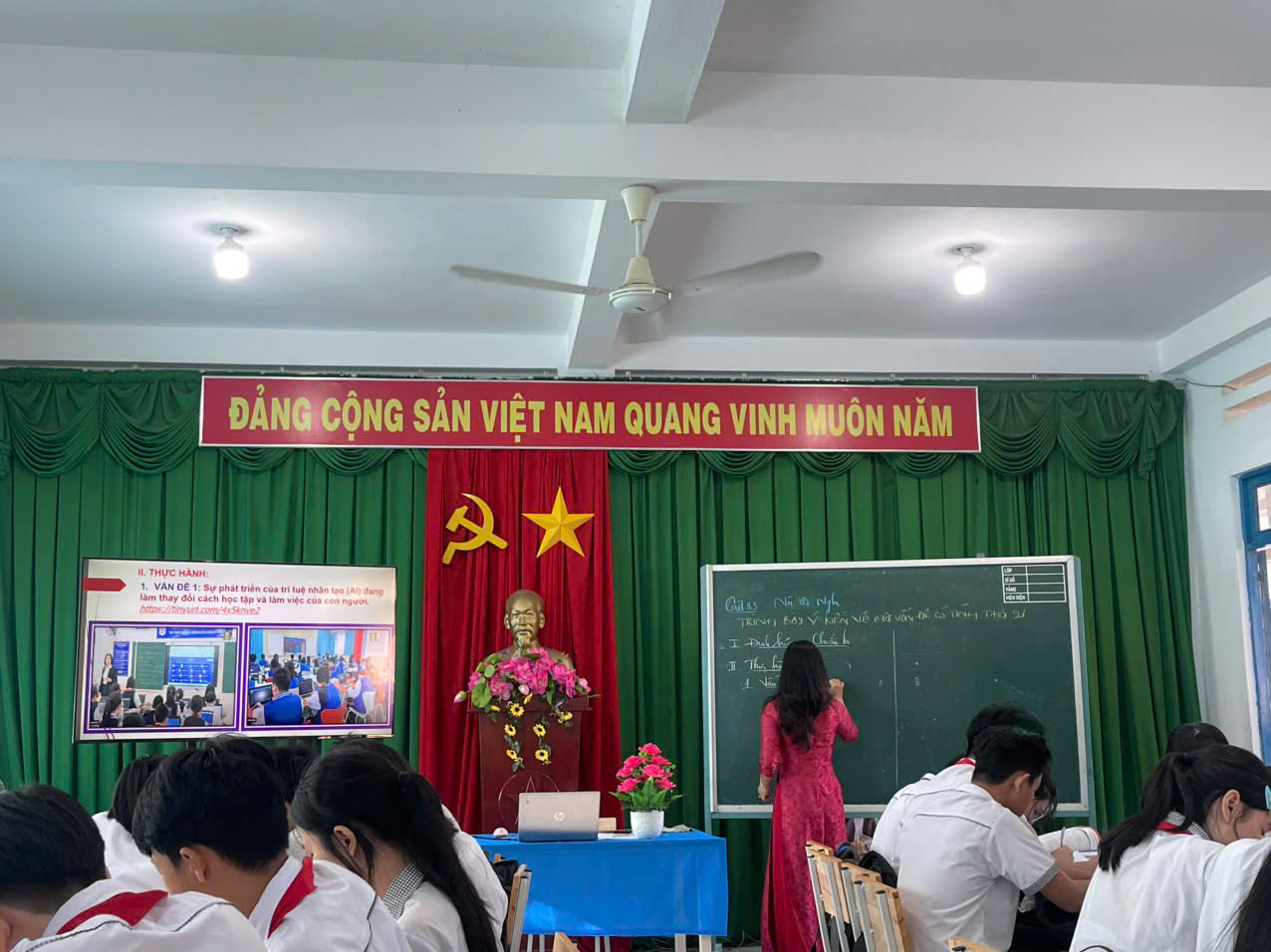 Tiết dạy chuyên đề cấp trường tổ Ngữ văn